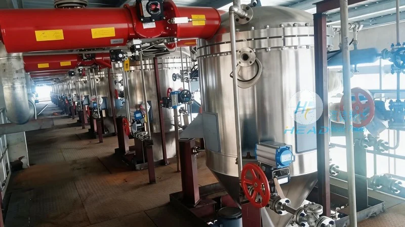 Studio di caso: trasporto pneumatico anti-granulazione di polvere ultrafina in una fabbrica chimica a Seul, Corea del Sud