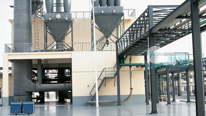 Sistema di trasporto pneumatico con idrossido di alluminio