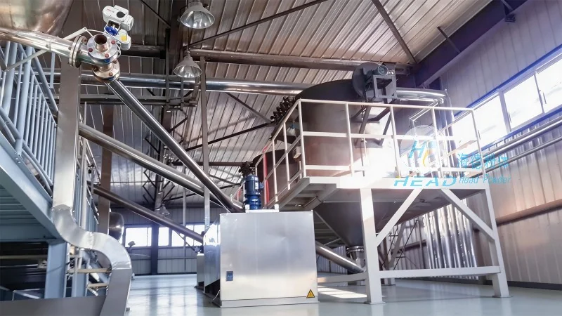Sudafrica Polokwane Polvere di Lattosio Progetto di Conduzione Pneumatica Senza Morti