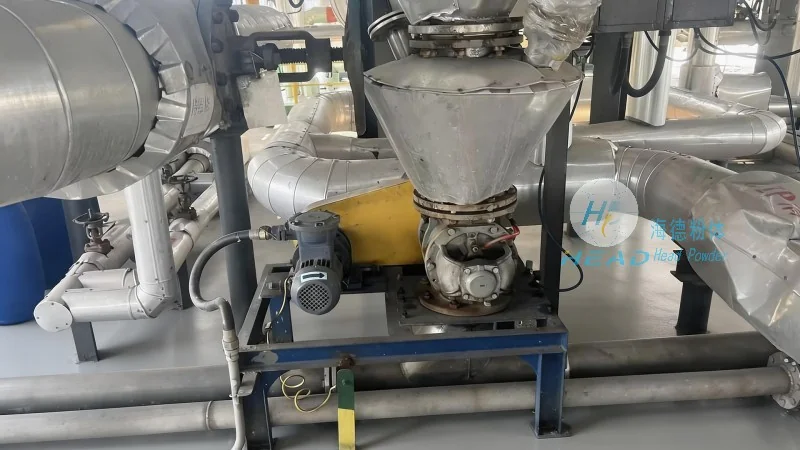 Progetto di trasporto pneumatico automatizzato per il polvere di batterie al litio a Ajman, UAE