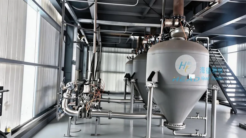 Perù Huancayo Progetto di trasporto pneumatico con polvere minerale ultra-fine