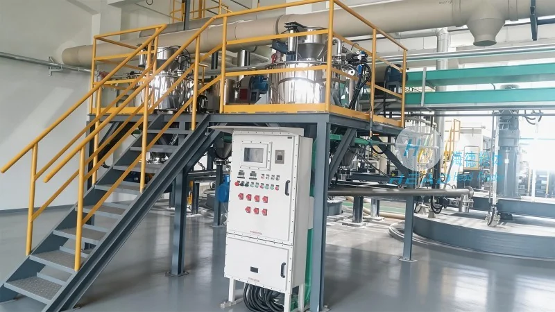 Progetto di trasporto pneumico con polvere di carbone di Osaka, Giappone