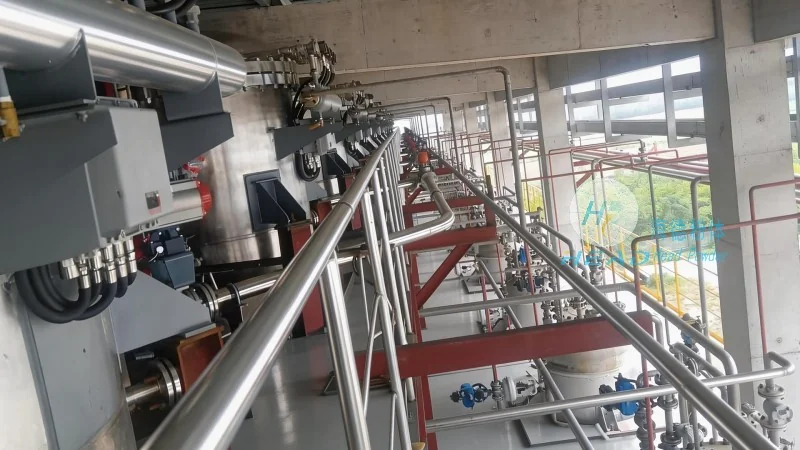 Progetto di trasporto pneumatico a polvere di sali inorganici a Manila, Filippine Progetto di trasporto pneumatico a polvere di sali inorganici a Manila, Filippine