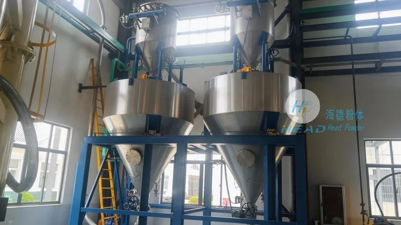 Studio di caso sul sistema centralizzato di fornitura di polvere e trasporto pneumatico nel laboratorio di mescolamento di Chiang Mai, Thailandia