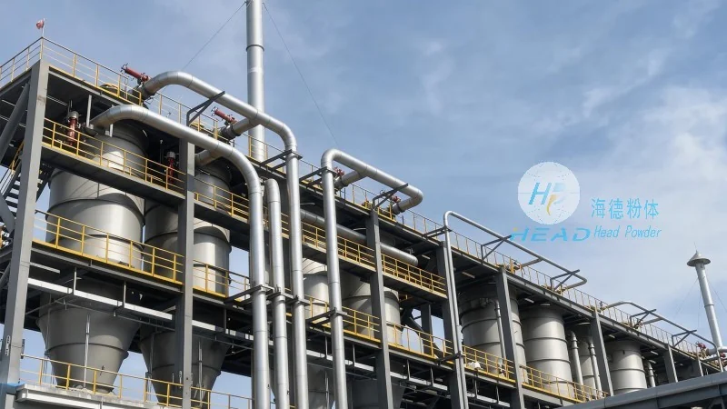 Progetto di trasporto pneumatico automatizzato in Laos per le materie prime per batterie al litio