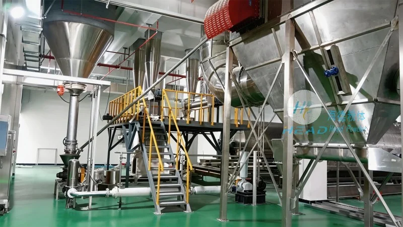 Batteria di litio a Tangier in Marocco, polvere di sale inorganico, progetto di trasporto pneumatico