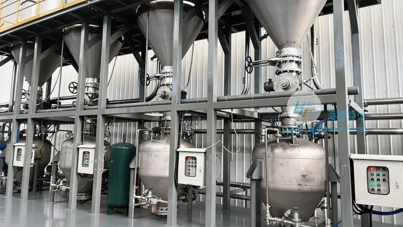 Silkeborg, Danimarca Progetto di trasporto pneumatico igienico per polvere di cacao