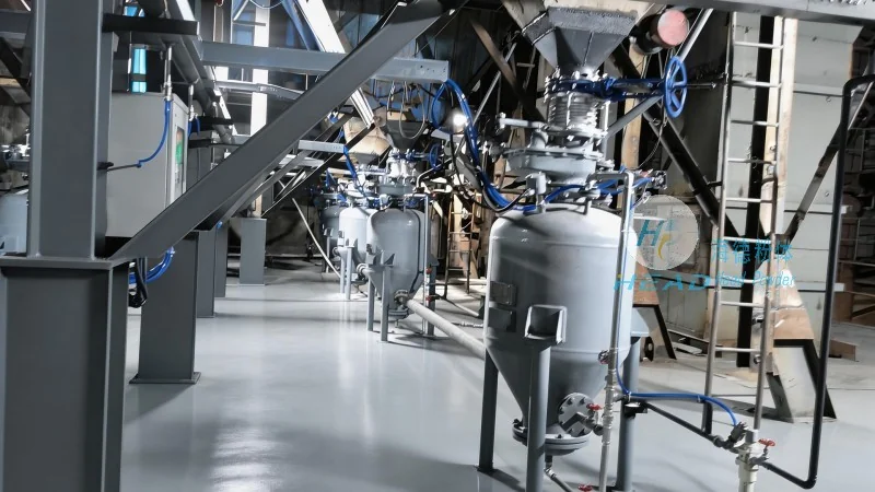 Canada Vancouver Filling Masterbatch Powder Automatic Pneumatic Conveying Project