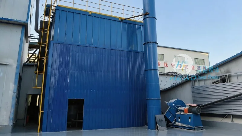 Progetto di trasporto pneumatico con polvere di carbonato di calcio a Battambang