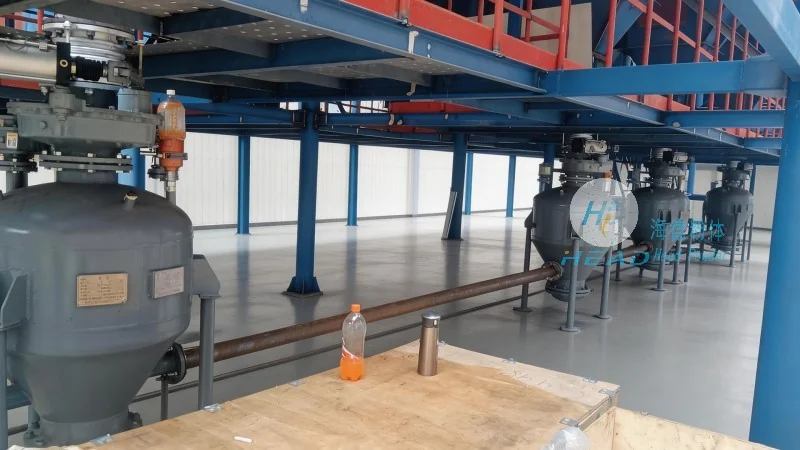 Studio di caso sul sistema di trasporto pneumatico a polvere di PVDF da Nang, Vietnam per le materie prime delle batterie al litio