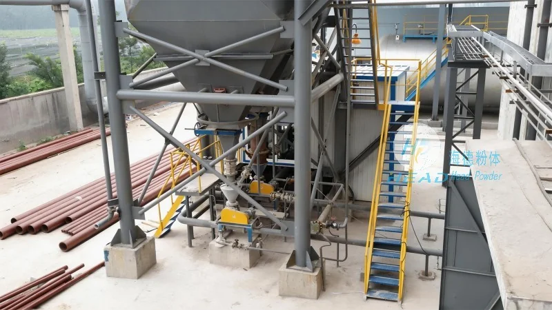 Progetto di trasporto pneumatico con calce idratata per la desulfurizzazione di Vung Tau