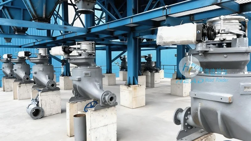 Kotka, Finlanda: Progetto di trasporto pneumatico per la denitrificazione del gas di fumo