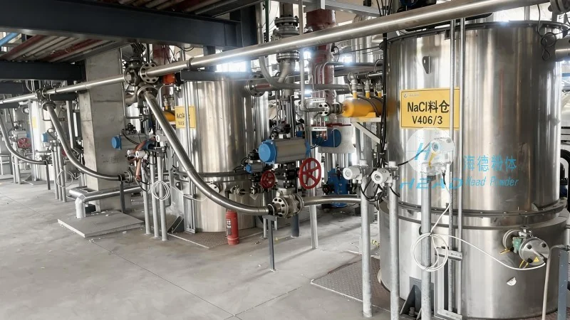 Svezia Stoccolma Progetto di trasporto pneumatico a prova di esplosione per polveri chimiche di alta qualità