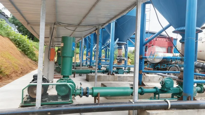 Progetto di trasporto pneumico di cenere di combustibile per lo stoccaggio presso la centrale elettrica Invercargill in Nuova Zelanda