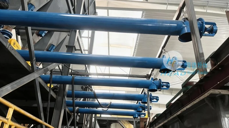 Progetto di trasporto pneumatico con amido farmaceutico di Kayseri, Turchia
