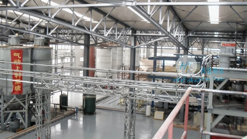 Cassa per il trasporto pneumatico pulita per additivi alimentari a Manizales, Colombia Cassa per il trasporto pneumatico pulita per additivi alimentari a Manizales, Colombia