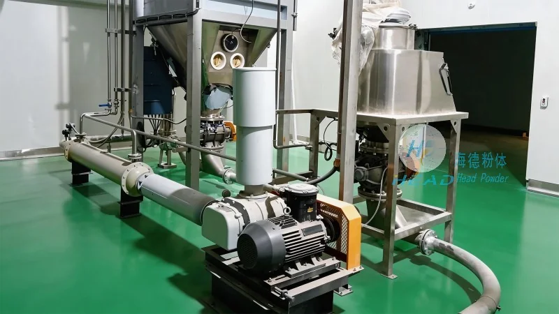 Kotka, Finlanda: Progetto di trasporto pneumatico per la denitrificazione del gas di fumo