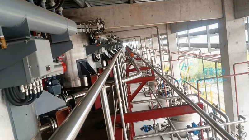 Sistema di trasporto pneumatico a sale