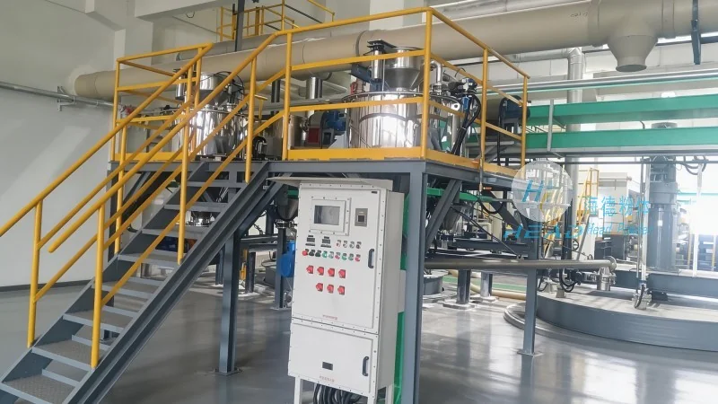 Progetto di trasporto pneumatico a prova di esplosione per polveri di gomma e plastica a Durban, Sudafrica